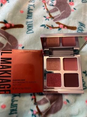 IL MAKIAGE Rose Copper Eye Color Quad - Shimmer & Matte Pinks and Copper